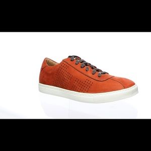 Marc Joseph New York Mens Astor Place Rust Grainy Fashion Sneaker Size 7. New